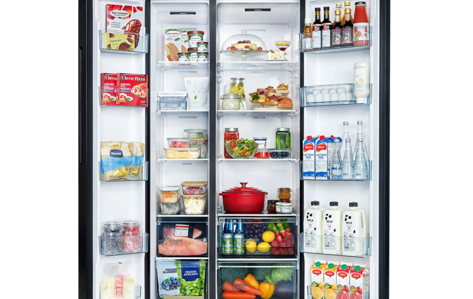 Tủ lạnh Hitachi Inverter 656 lít HRSN9713ESMGWVN - Mới