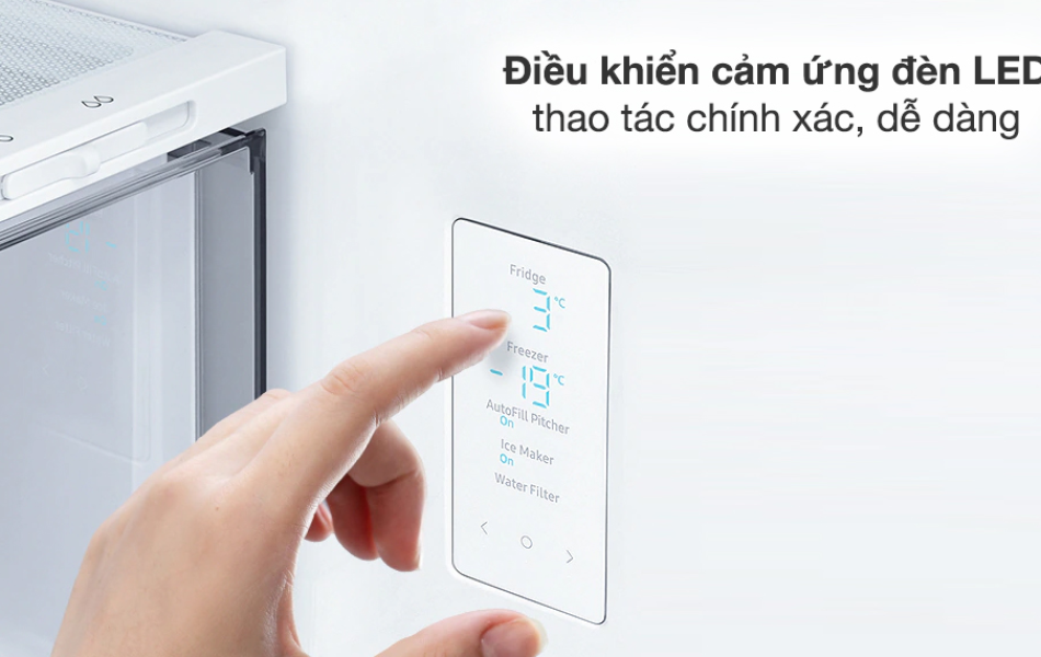 Tủ lạnh Samsung Inverter 648 lít Multi Door Bespoke Door-in-Door RF59CB66F8S/SV