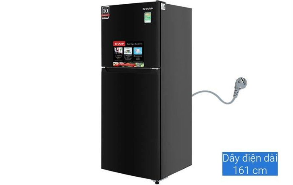 Tủ lạnh Sharp Inverter 181 lít SJ-X198V-DG