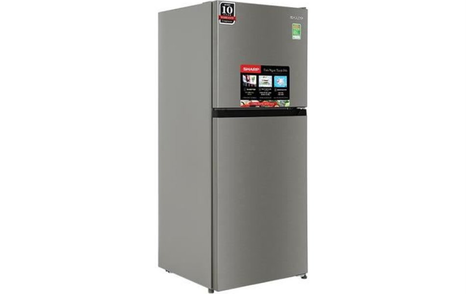 Tủ lạnh Sharp Inverter 181 lít SJ-X198V-SL