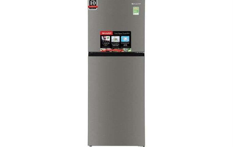 Tủ lạnh Sharp Inverter 197 lít SJ-X215V-SL