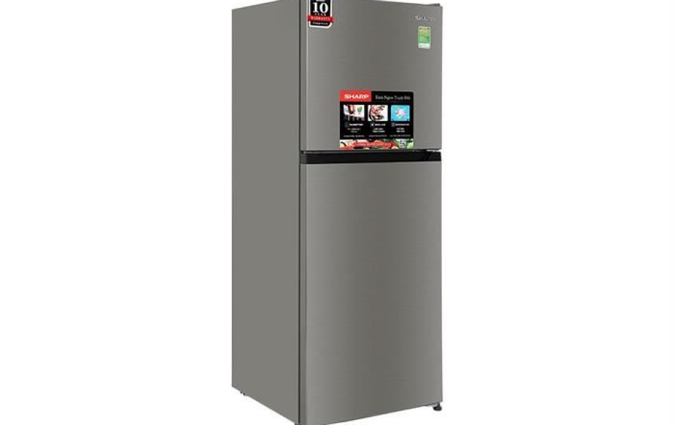 Tủ lạnh Sharp Inverter 197 lít SJ-X215V-SL