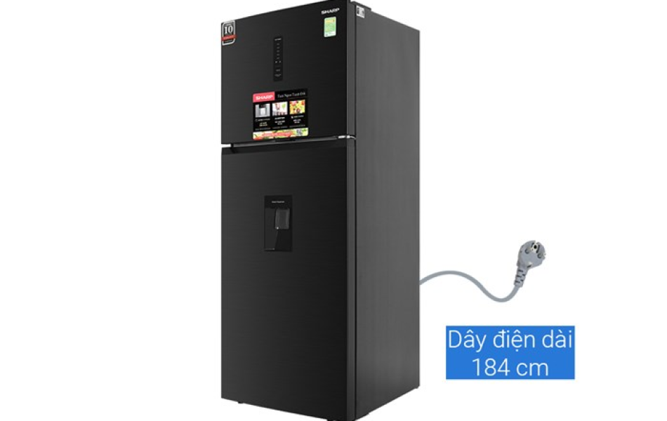 Tủ lạnh Sharp Inverter 417 lít SJ-X417WD-DG