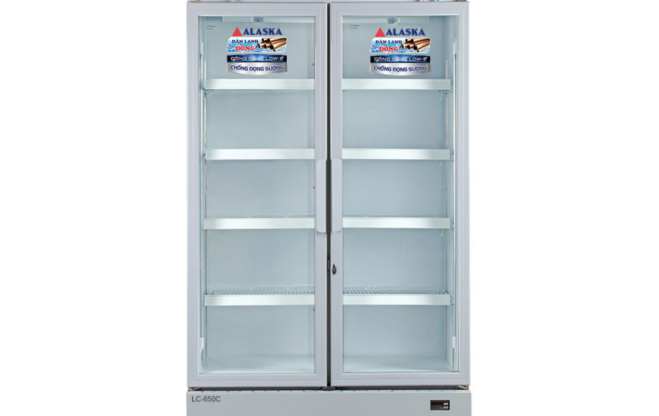 Tủ mát 2 cánh Alaska 580 lít LC-650C