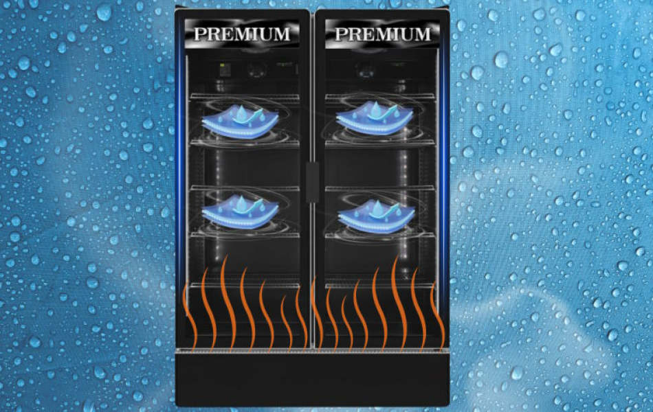 Tủ mát 2 cánh Inverter Sanden Premium SPB-1000P 842 lít