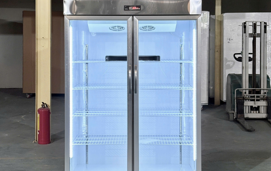 Tủ Mát 2 Cánh Lightcool Inox  LS-1200F 1100L