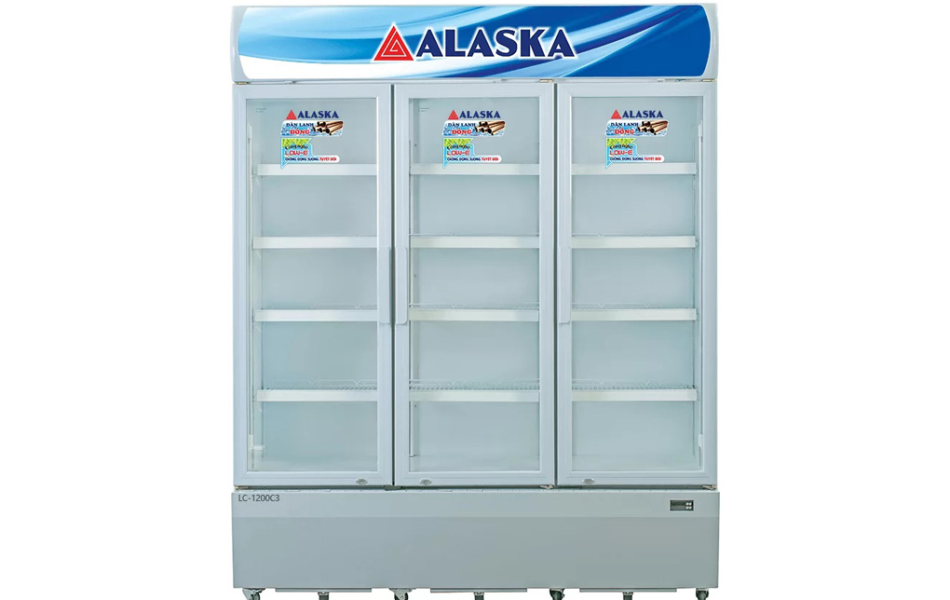 Tủ mát 3 cánh Alaska 1200 lít LC-1200C3