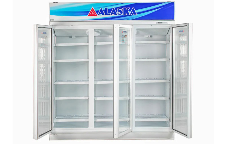Tủ mát 3 cánh Alaska 1500 lít LC-1500C3