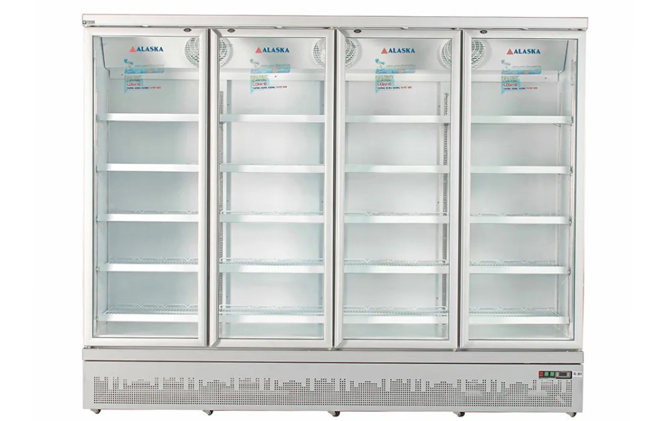 Tủ Mát 4 cánh Alaska 2025 lít LC-2100C4