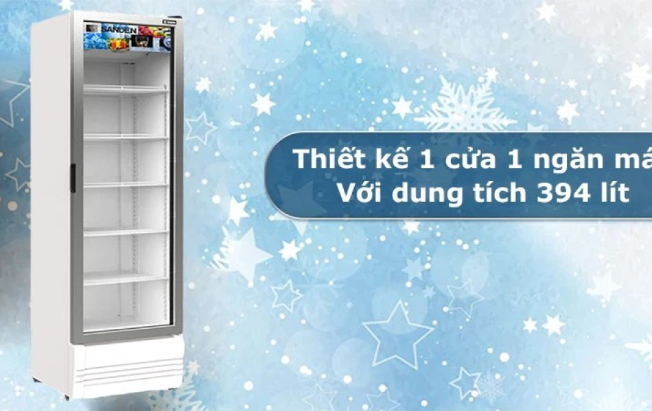 Tủ mát cửa kính Inverter Sanden SPB-0500 394L