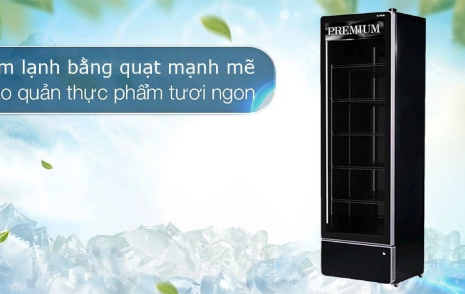 Tủ mát cửa kính Inverter Sanden SPB-1000P Premium 405L