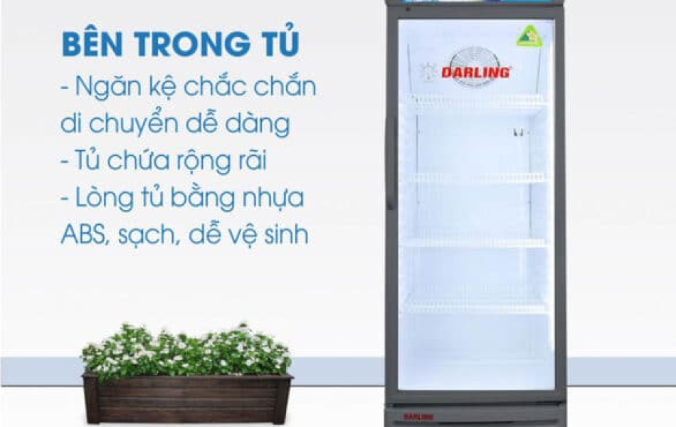 Tủ mát Darling DL-3600A3 360 lít inverter 1 cánh