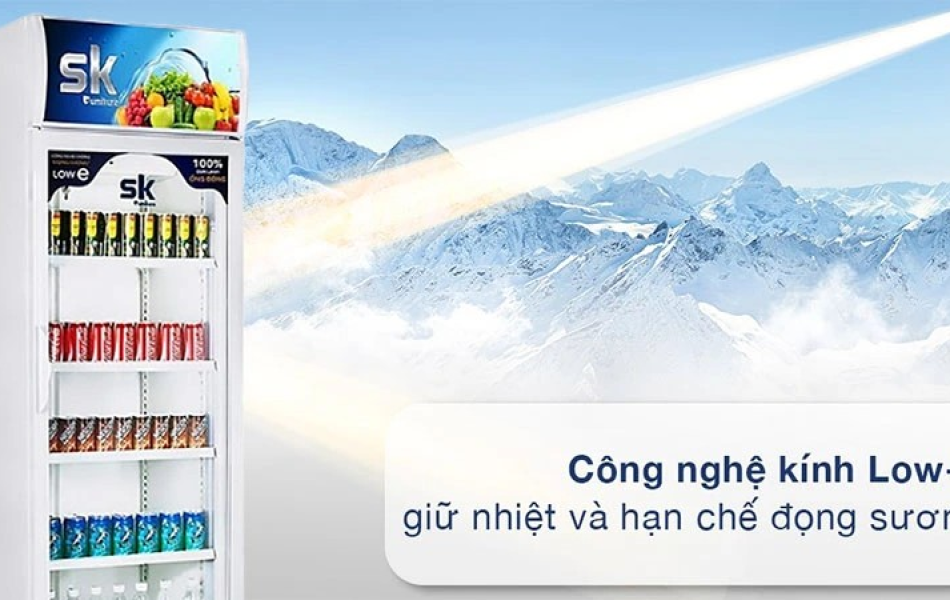 Tủ mát đứng Inverter Sumikura SKSC-450I/FC