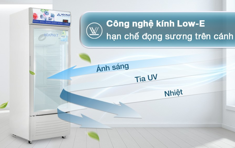 Tủ mát Hòa Phát 195 lít HSR D6195