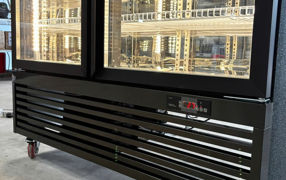 Tủ mát inox Lightcool 2 cánh LS-1260 1250L Đen