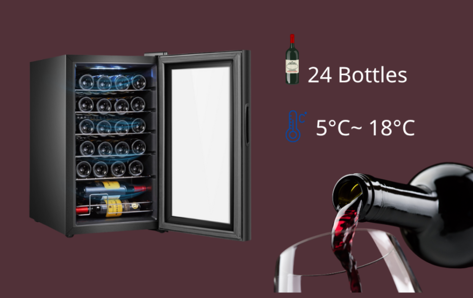 Tủ rượu Sanden 70 Lít SVN-0070H