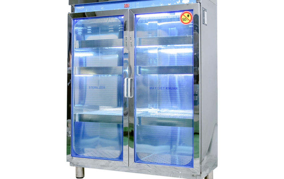 Tủ tiệt trùng bát đĩa bằng tia UV và sấy khô HAPPYS HPS-104C