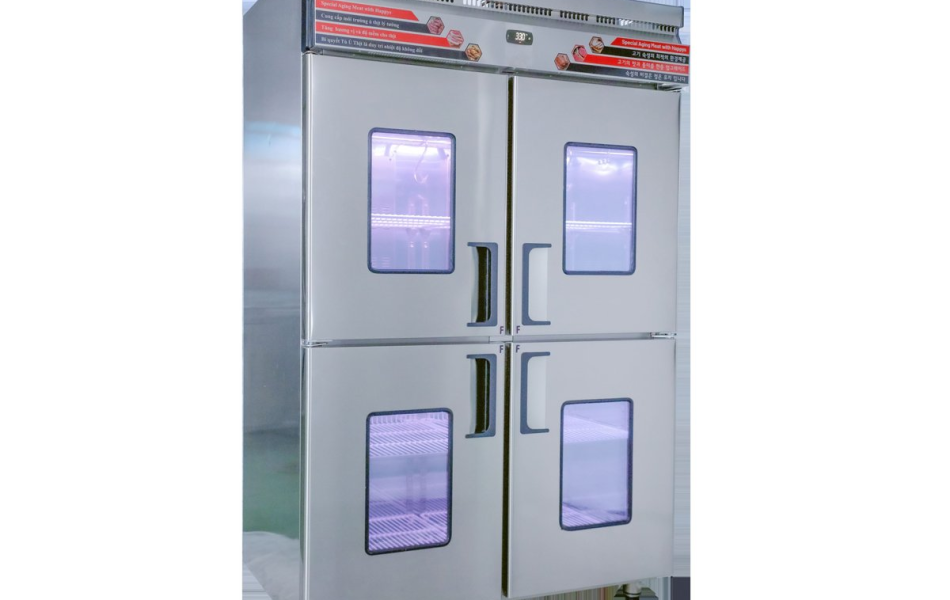 Tủ ủ thịt 4 cánh Happys HWI-45RA