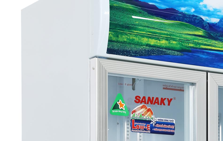 Tủ Mát Sanaky 900 lít VH-1009HP 2 cánh, dàn lạnh đồng