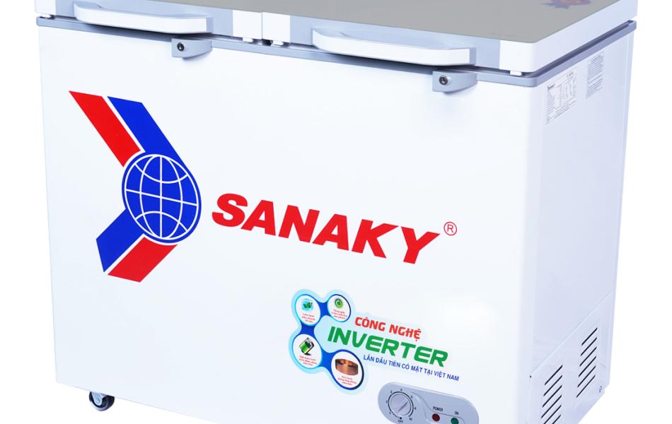 Tủ đông Sanaky Inverter 305lít VH4099A4K