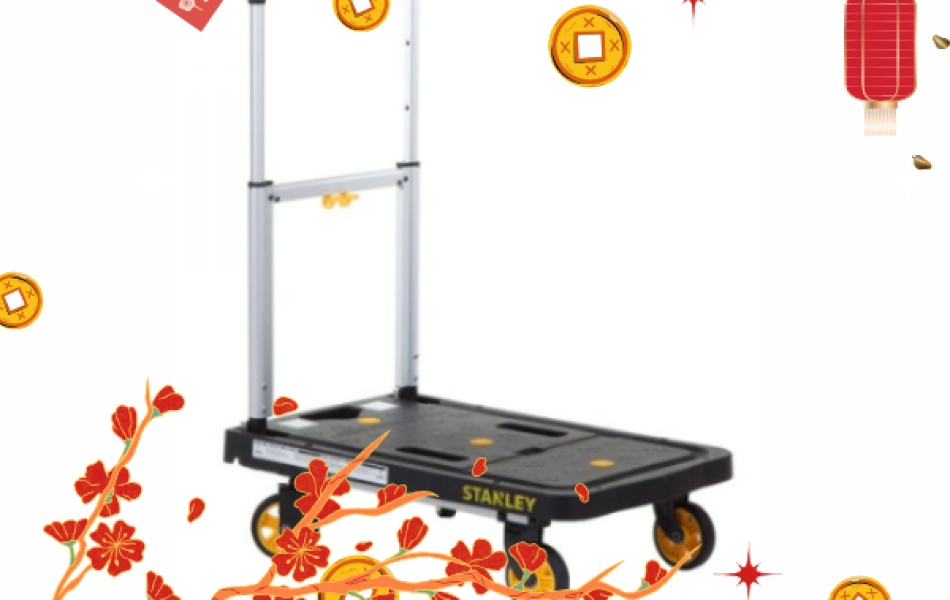 Xe đẩy hàng 4 bánh Stanley PC517