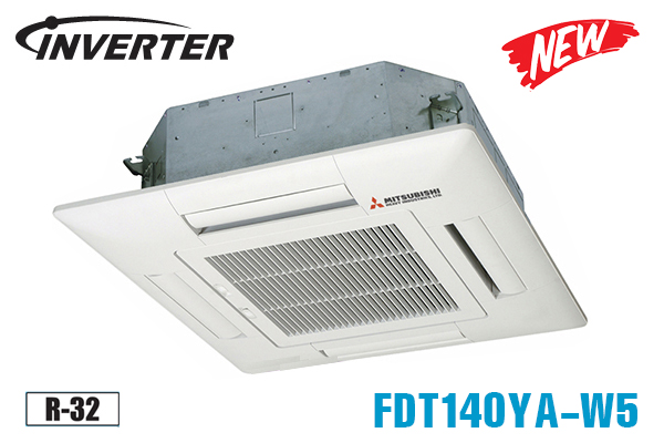 Điều hòa âm trần 4 hướng Mitsubishi Heavy Inverter 48000Btu FDT140YA-W5