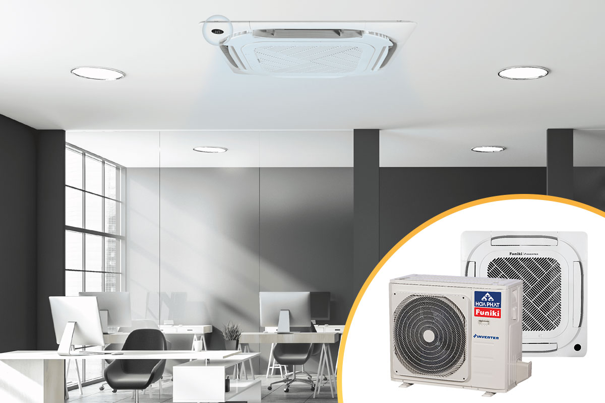 Điều hòa âm trần Funiki 1 chiều 50.000 BTU Inverter CIC50MMC
