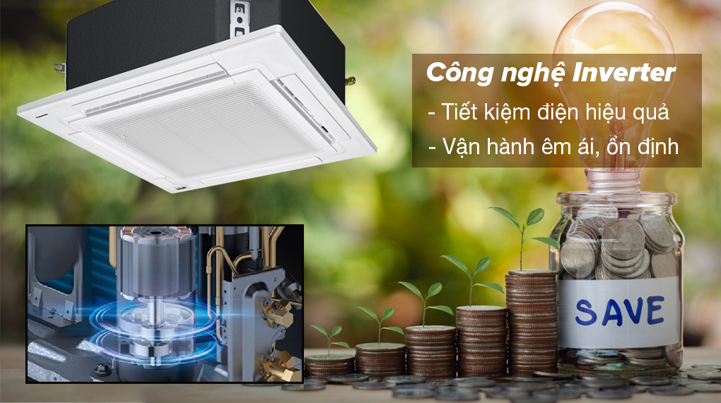 Điều hòa âm trần Panasonic 18000BTU S-1821PU3H/U-18PR1H5