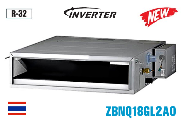 Điều hòa âm trần nối ống gió LG 2HP ZBNQ18GL2A0 - Áp suất tĩnh thấp