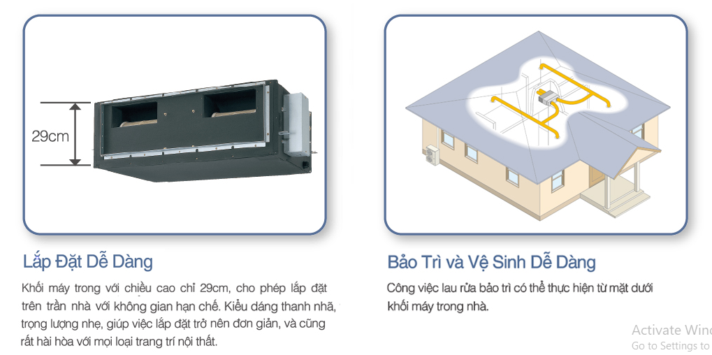 Điều hòa âm trần nối ống gió Panasonic 48000BTU 3 Pha S-3448PF3H/U-48PR1H8