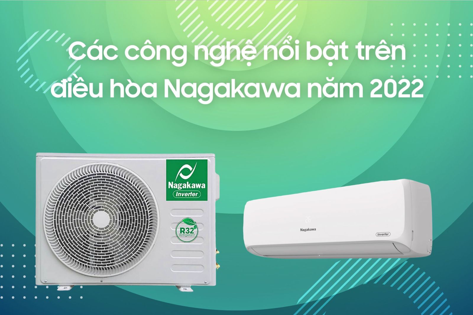 Điều hòa 1 chiều Nagakawa 2HP Inverter NIS-C18R2U51