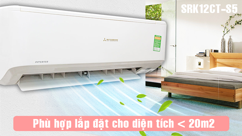 Điều hòa Mitsubishi Heavy 1.5HP SRK/SRC12CTR-S5