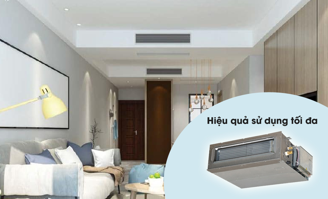 Điều hòa nối ống gió Mitsubishi Heavy inverter 15000BTU FDUM40YA-W5