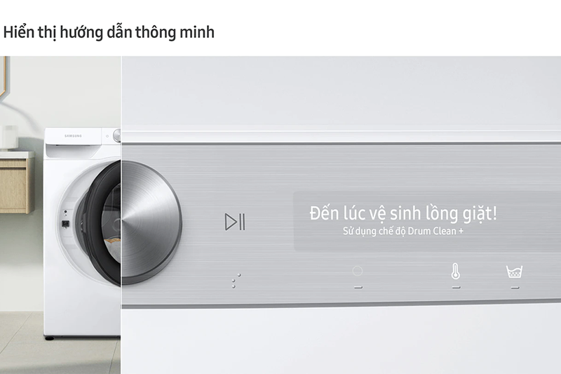 Công nghệ giặt AI trên các thương hiệu máy giặt