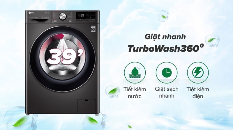 Công nghệ giặt AI trên các thương hiệu máy giặt