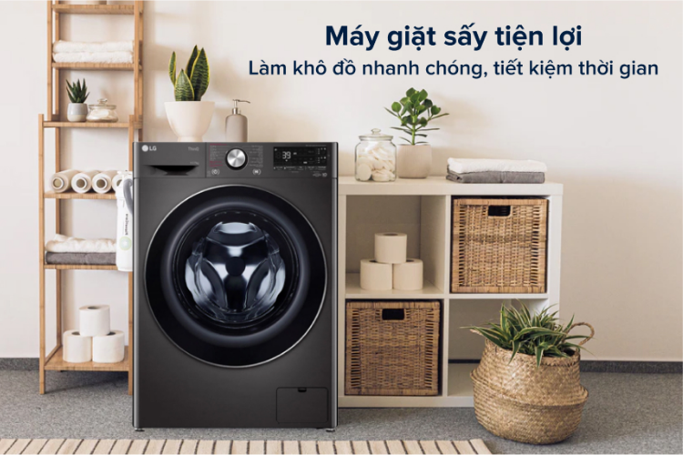 Máy có khả năng sấy khô hiệu quả