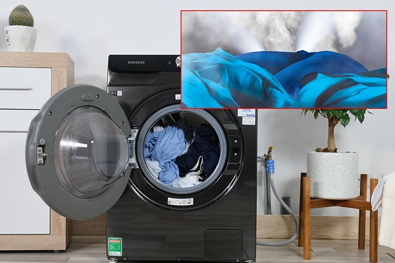 Máy giặt hơi nước là gì? Ưu điểm nổi bật của máy giặt hơi nước