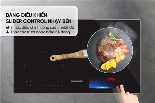 BẾP ĐÔI ĐIỆN TỪ SUNHOUSE SHB81032-EC