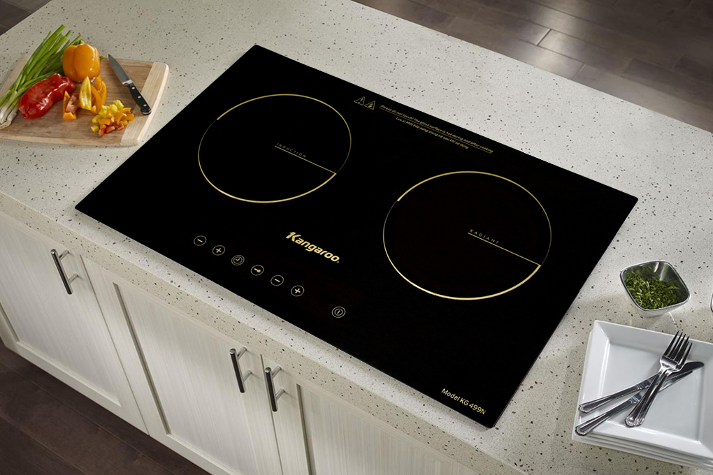 Bếp đôi Điện từ Hồng ngoại KG499N