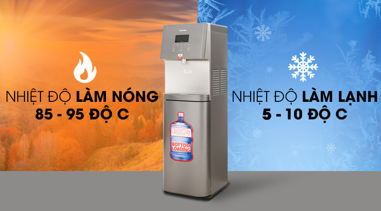 CÂY NƯỚC NÓNG LẠNH TOSHIBA RWF-W1830UVBV(T)