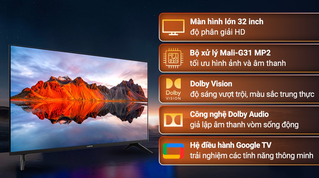 Google Tivi Xiaomi A 43 inch L43MA-AFSEA