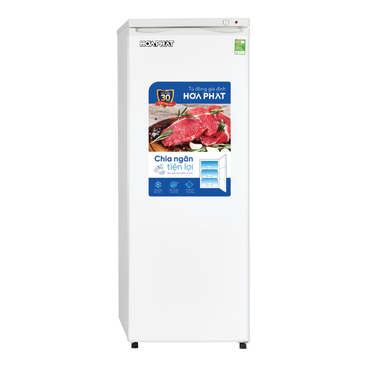 Tủ đông đứng Hòa Phát 208 lít HPF UAH6208
