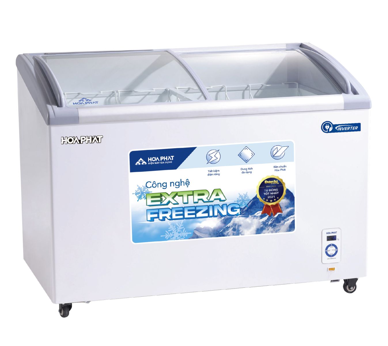 Tủ đông Hòa Phát cánh kính 451 lít HSF AD8451.C1