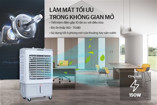 MÁY LÀM MÁT KHÔNG KHÍ SUNHOUSE SHD7734