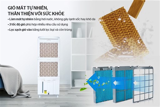 MÁY LÀM MÁT KHÔNG KHÍ SUNHOUSE SHD7756