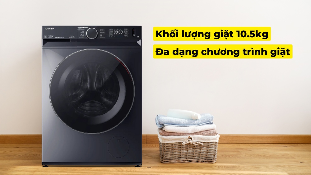 Máy Giặt Toshiba Inverter 10.5 Kg TW-T23BU115UWV(MG)