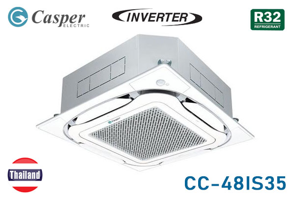 Máy Lạnh Âm Trần Cassette Đa Hướng Aqua Inverter 5HP CC-48IS35