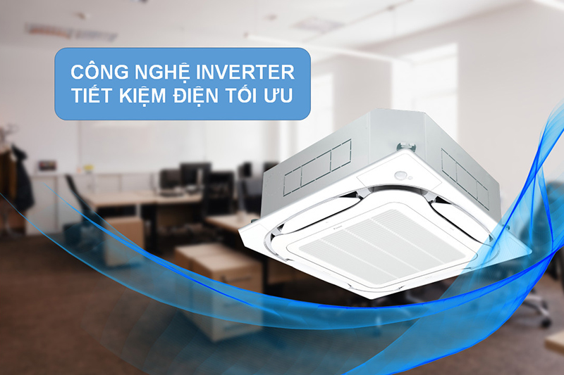 Máy Lạnh Âm Trần Daikin Đa Hướng Thổi Inverter 21000BTU FCFC60DVM/RZFC60DVM
