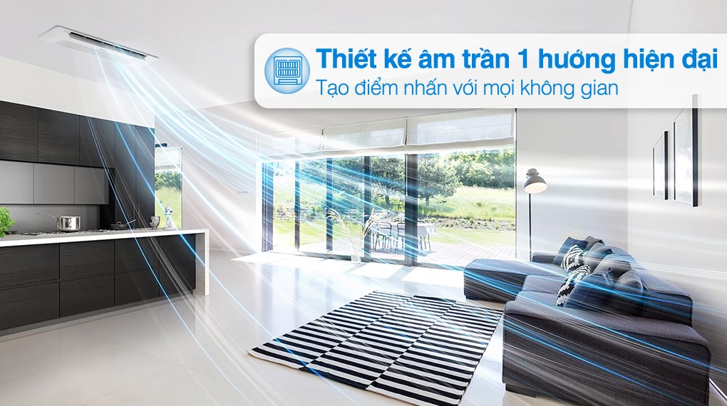Máy Lạnh Âm Trần Daikin Đa Hướng Thổi Inverter 34000BTU FCFC100DVM/RZFC100DY1 3 pha