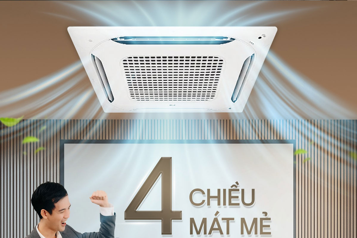 Máy Lạnh Âm Trần Daikin 4 Hướng Thổi Nhỏ Gọn – Inverter- 3.0HP- FFFC71AVM/RZFC71DVM